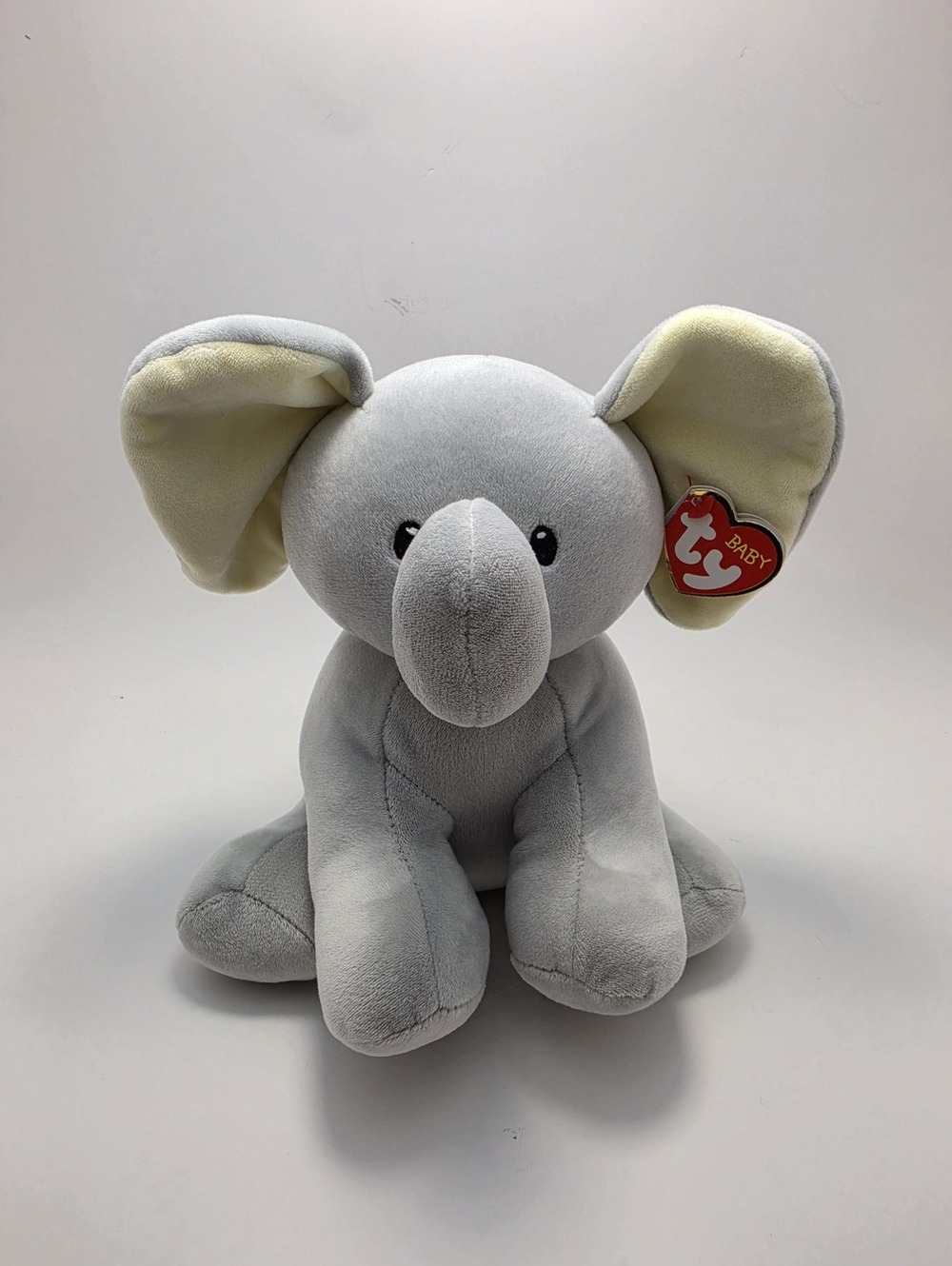 Ty Baby Line “Bubbles” the Adorable Gray Elephant! *Rare* (Larger 9 inch)